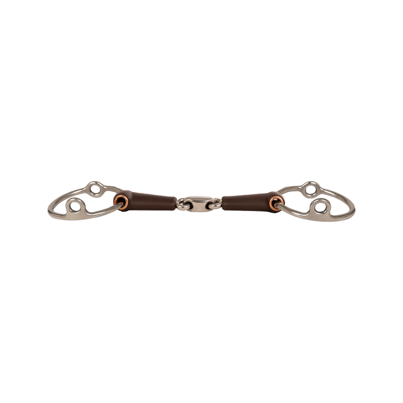 Mors releveur à anneaux double brisure Flex Medium - Velari