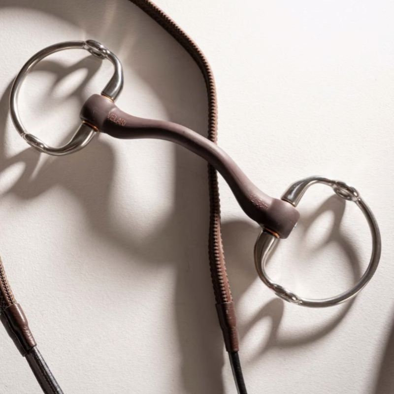 Velari - Mors releveur à olives avec passage de langue Flex Hard