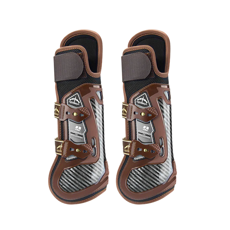 Veredus - Guêtres ouvertes Carbon Gel Absolute X-Pro marron | - Ohlala