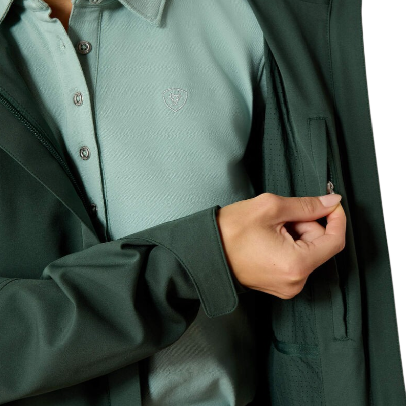 Ariat - Veste de pluie femme Coastal monstera | - Ohlala