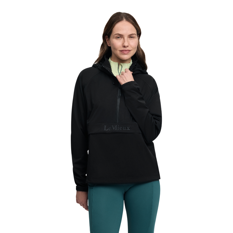 LeMieux - Veste imperméable à col zippé femme Perri noir | - Ohlala