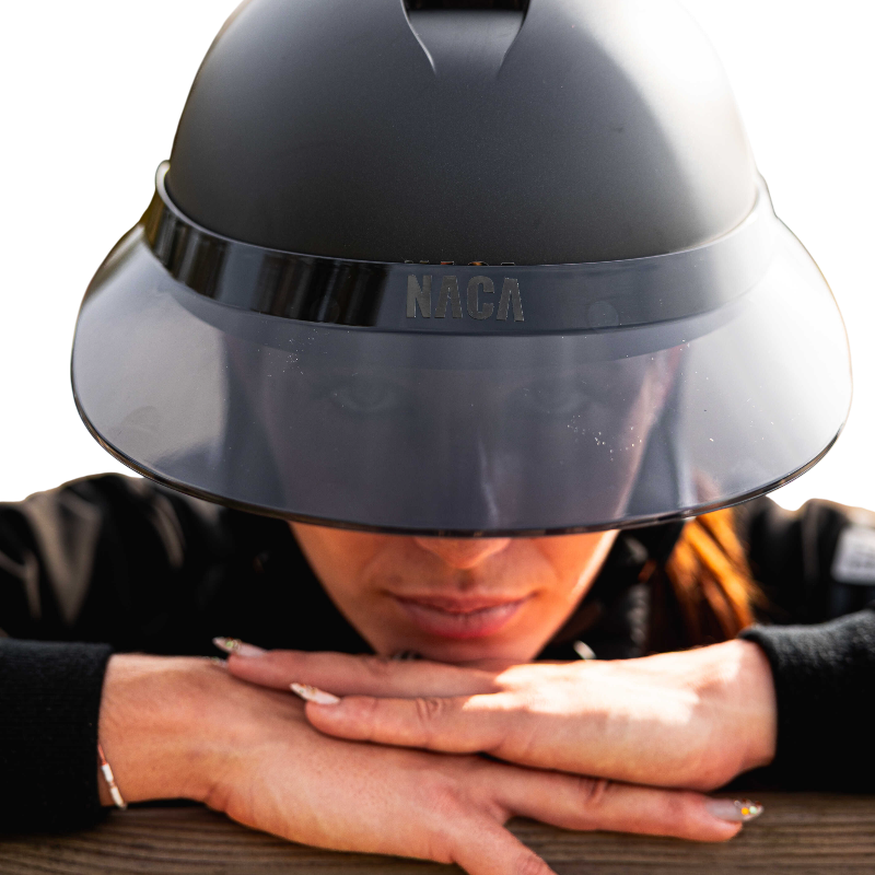 NACA - Visière XL X-Ray dark smoke/ noir | - Ohlala