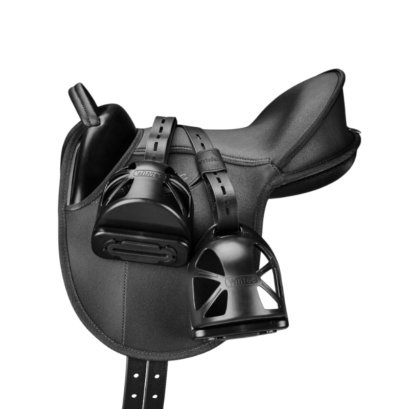 Wintec - Selle éducative enfant pack noir | - Ohlala