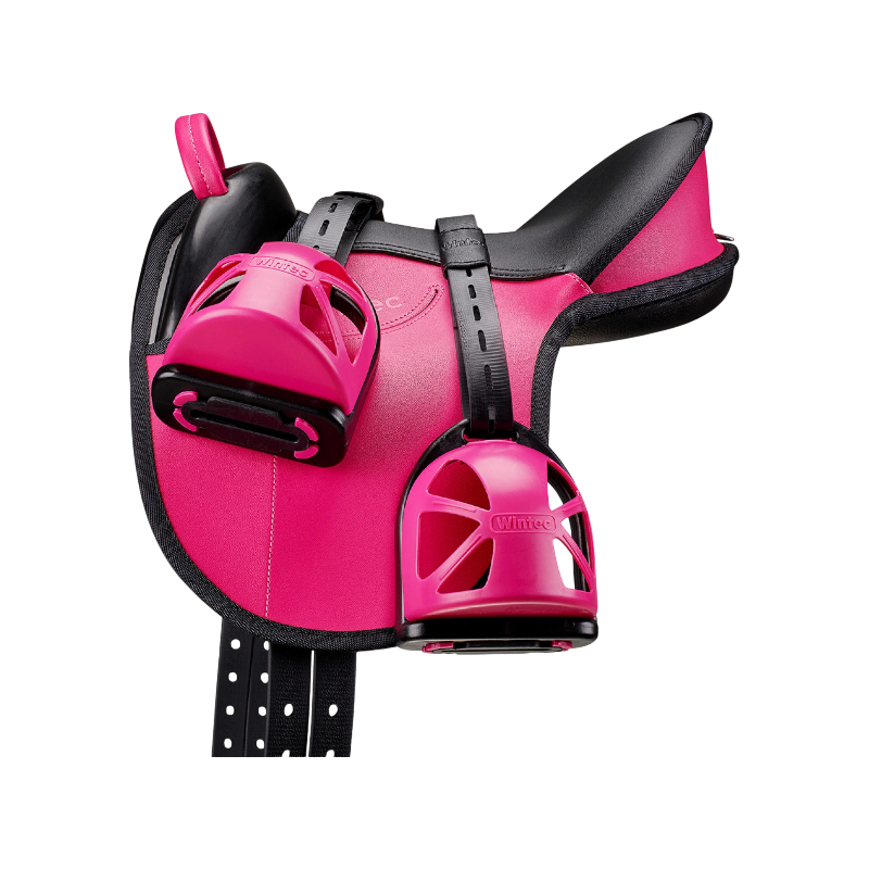 Wintec - Selle éducative pack enfant rose