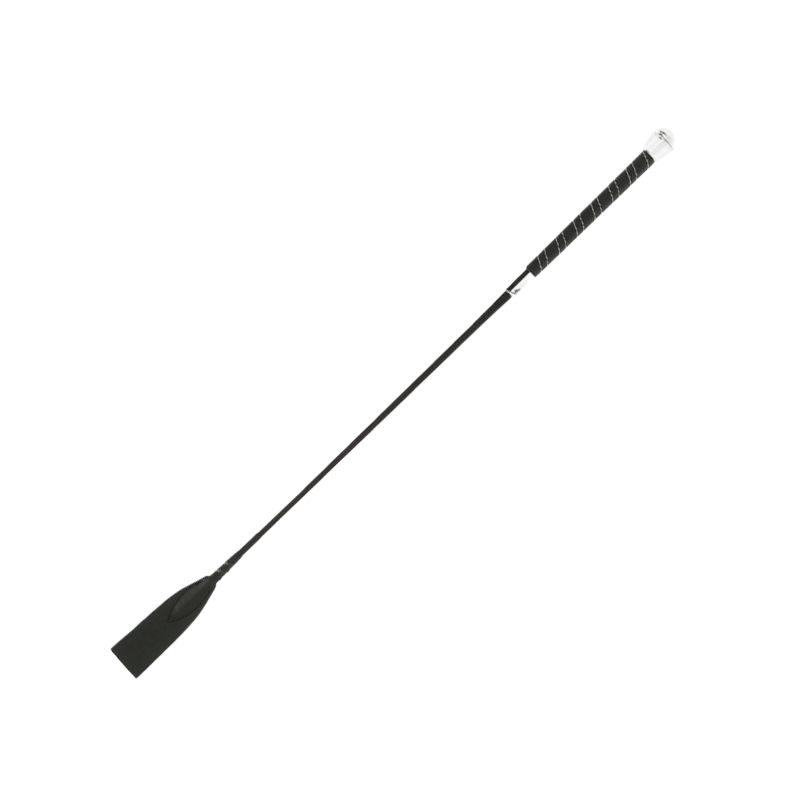 Whip&Go - Cravache effet cuir noir
