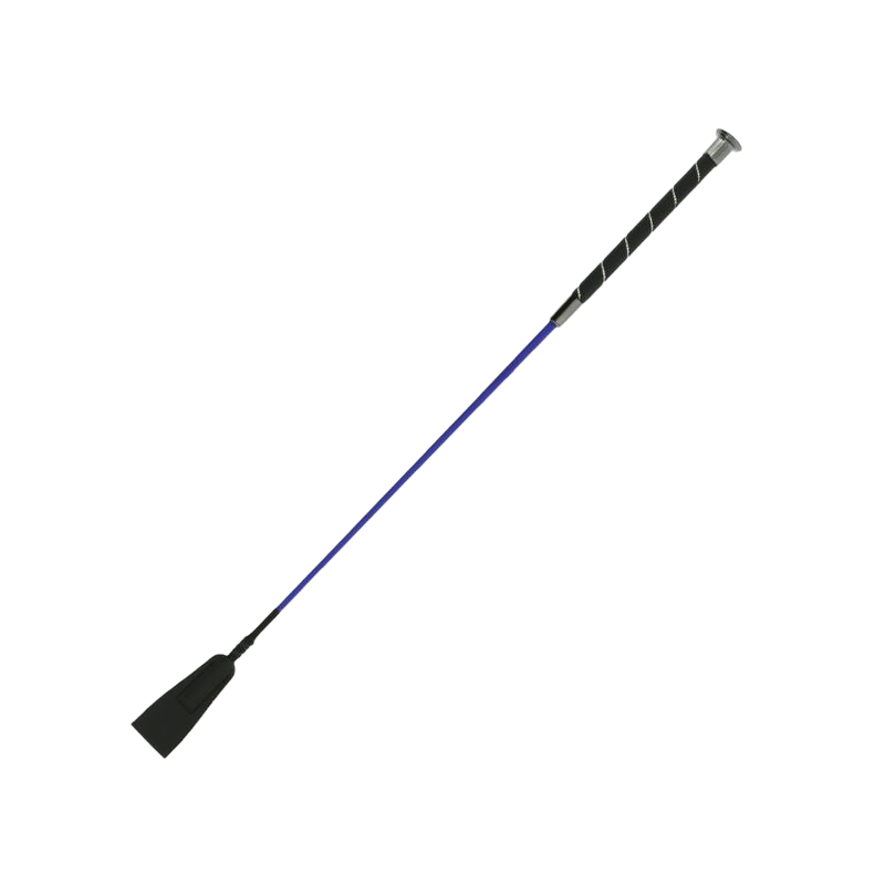 Whip&Go - Cravache insert strass bleu