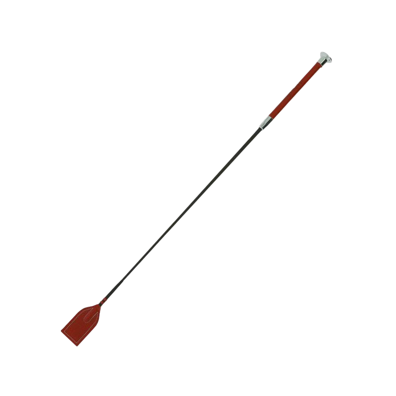 Whip&Go - Cravache soft bordeaux/ argent