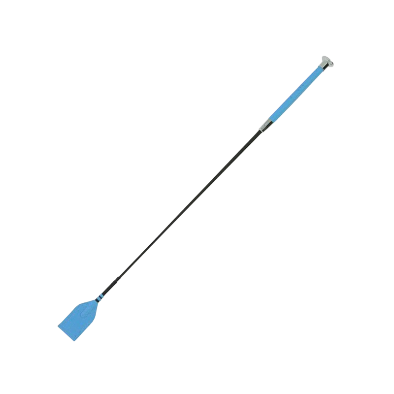 Whip&Go - Cravache soft ciel/ argent