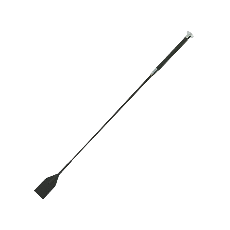 Whip&Go - Cravache soft noir/ argent