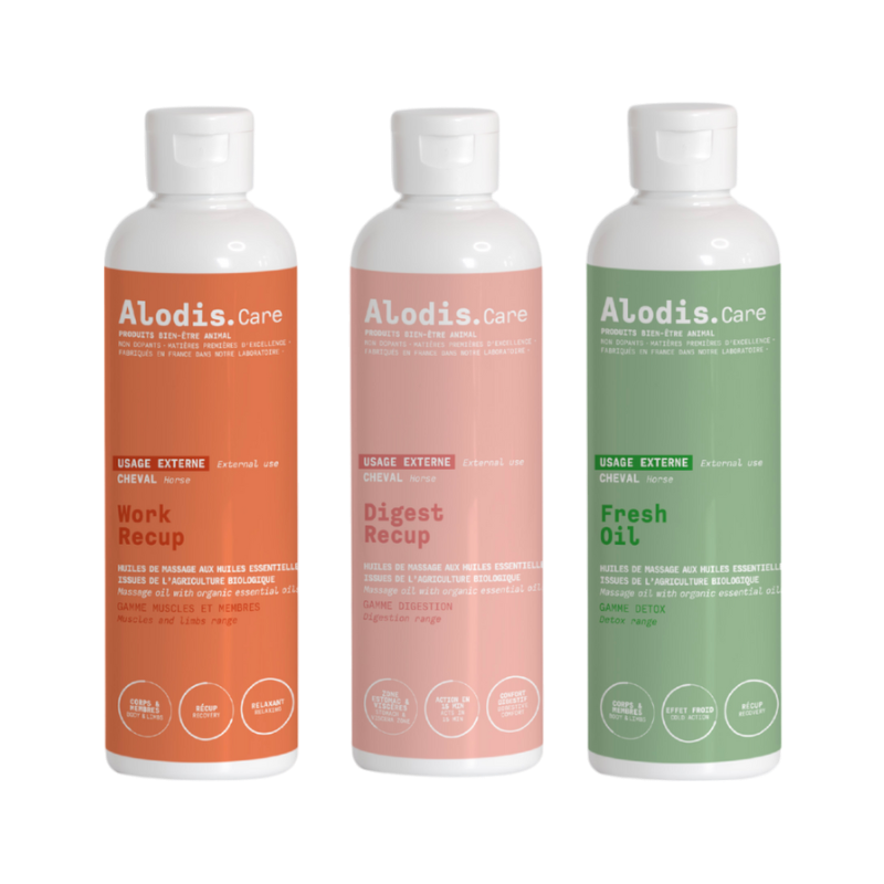 Alodis Care - Trio huiles de massages
