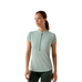Baselayer zippé femme Breathe blue surf