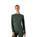 Baselayer zippé femme Breathe monstera