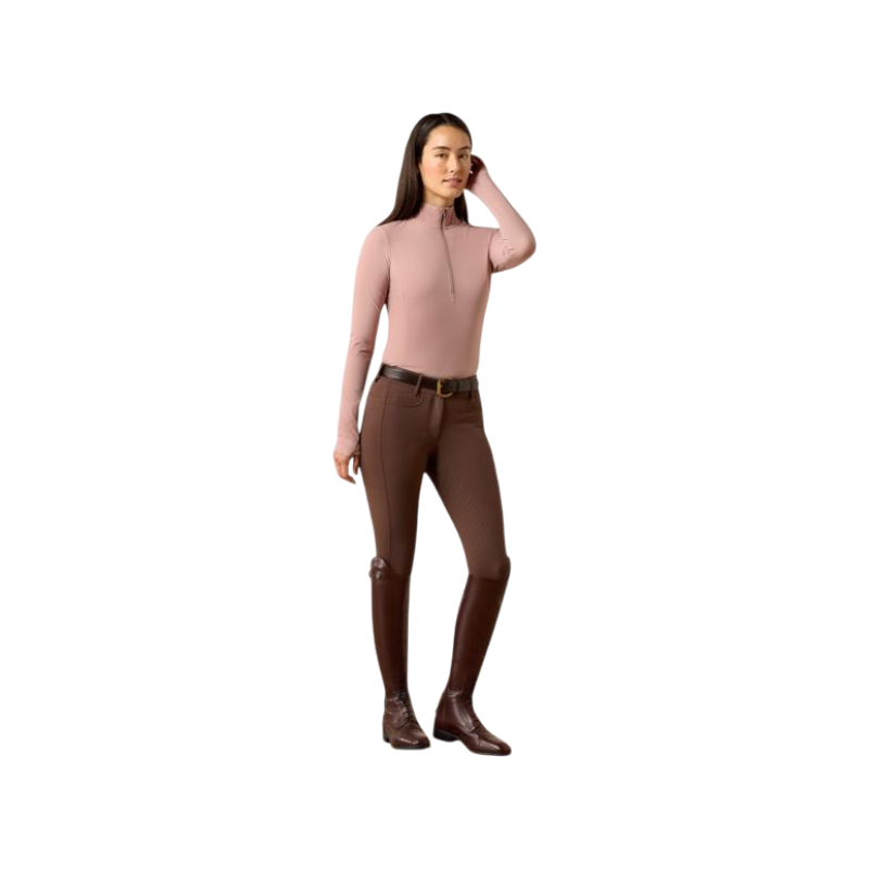 Baselayer zippé femme SolVeil antler