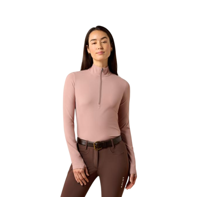 Baselayer zippé femme SolVeil antler