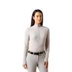 Baselayer zippé femme SolVeil show grey