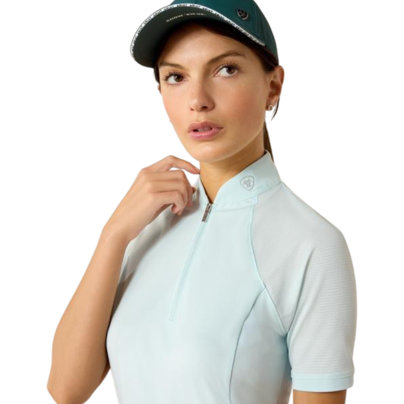 Baselayer zippé femme Soquel starlight blue