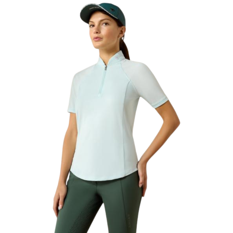 Baselayer zippé femme Soquel starlight blue