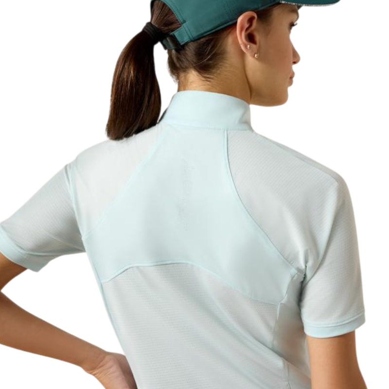 Baselayer zippé femme Soquel starlight blue