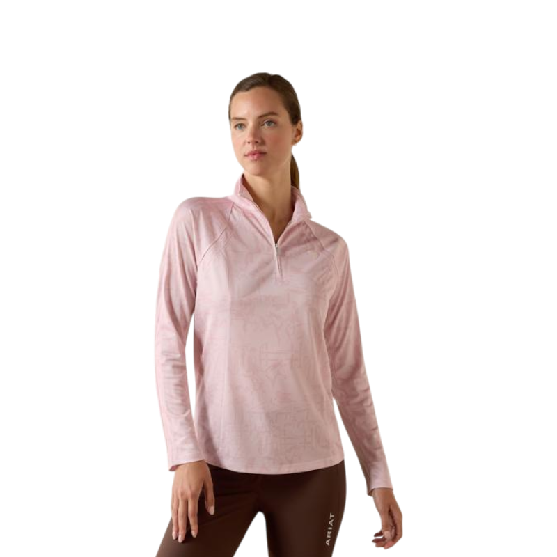 Baselayer zippé homme SolVeil monstera