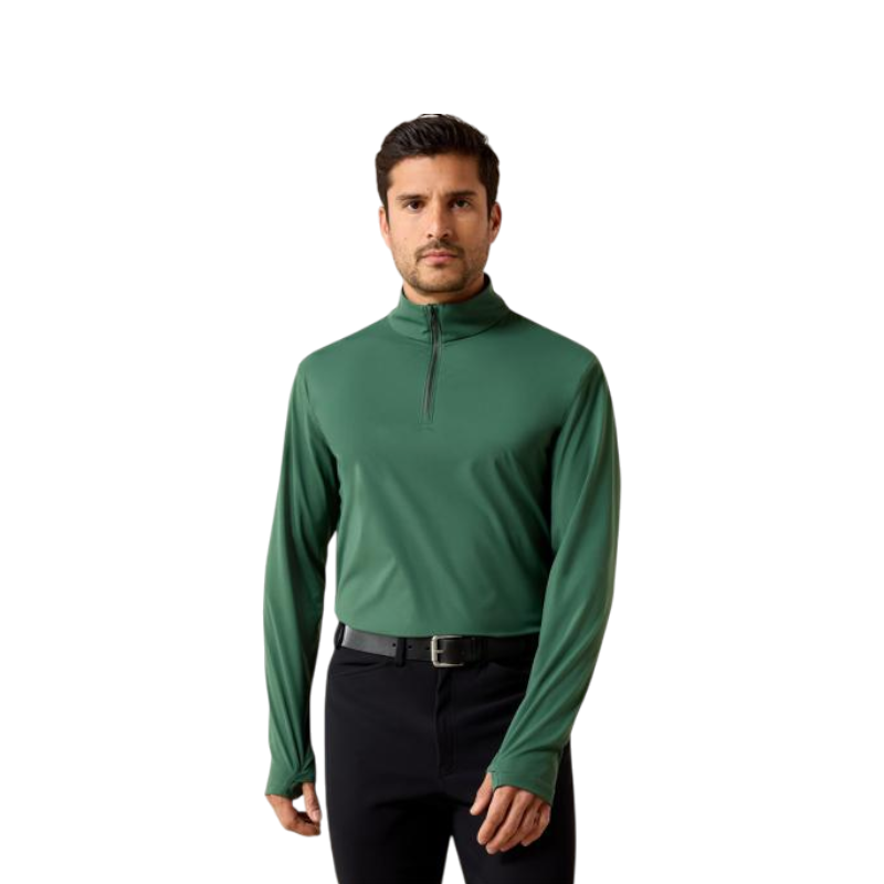 Baselayer zippé homme SolVeil monstera