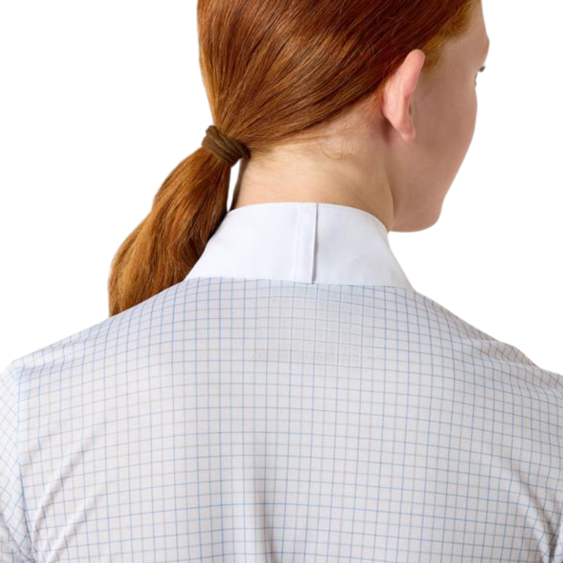 Chemise de concours enfant Aptos riviera check