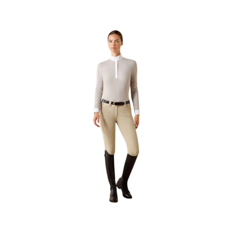 Chemise de concours femme Breathe show grey