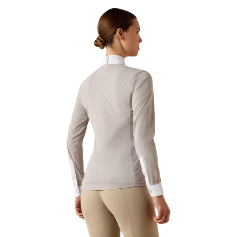 Chemise de concours femme Breathe show grey
