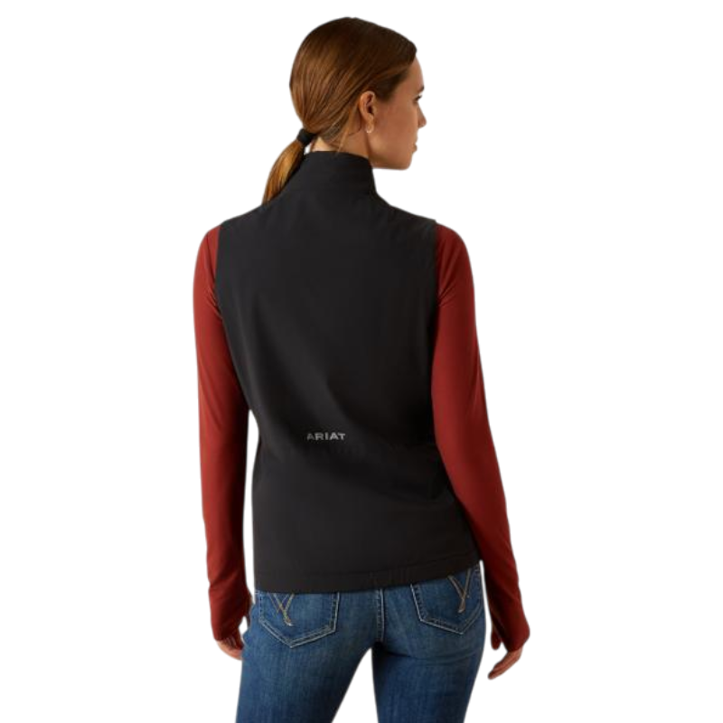 Gilet coupe-vent stretch femme Rion noir