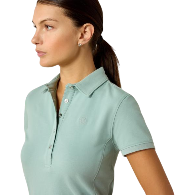Polo concours femme Prix 3.0 blue surf