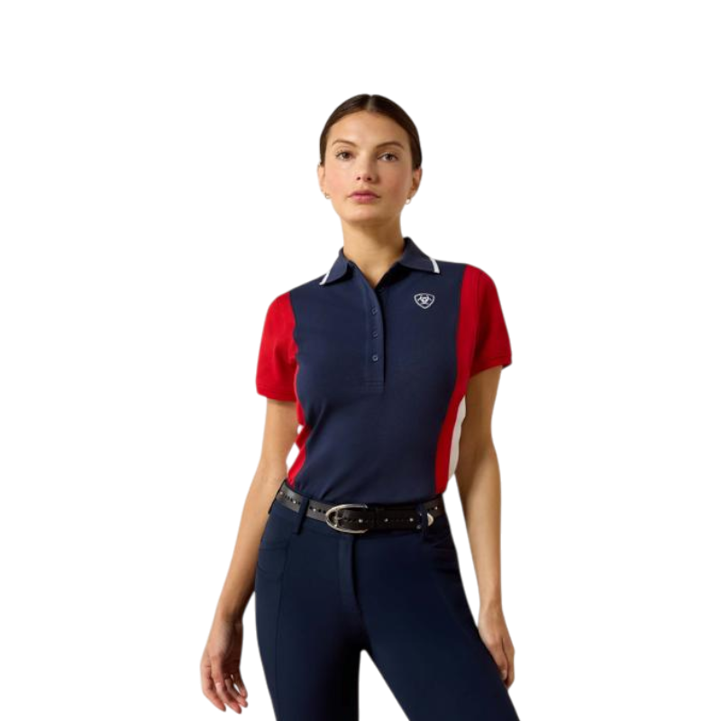 Polo enfant Taryn navyt & red