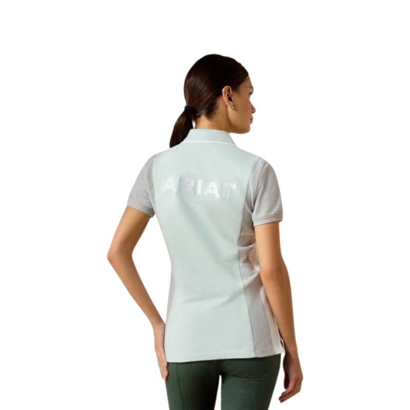 Polo femme Taryn starlight/ heather grey