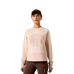 Sweat-shirt femme Martine sepia rose