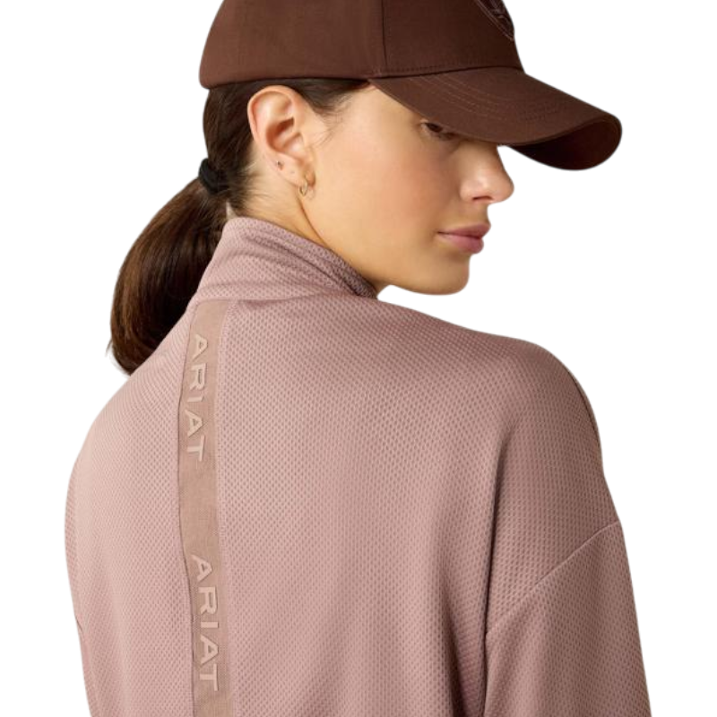 Sweat-shirt zippé femme Breathe antler