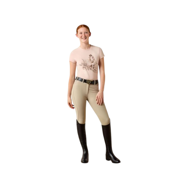 T-shirt enfant Ethereal Equine sepia rose