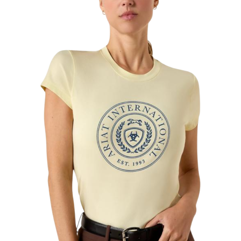 T-shirt femme Heritage Crest flan
