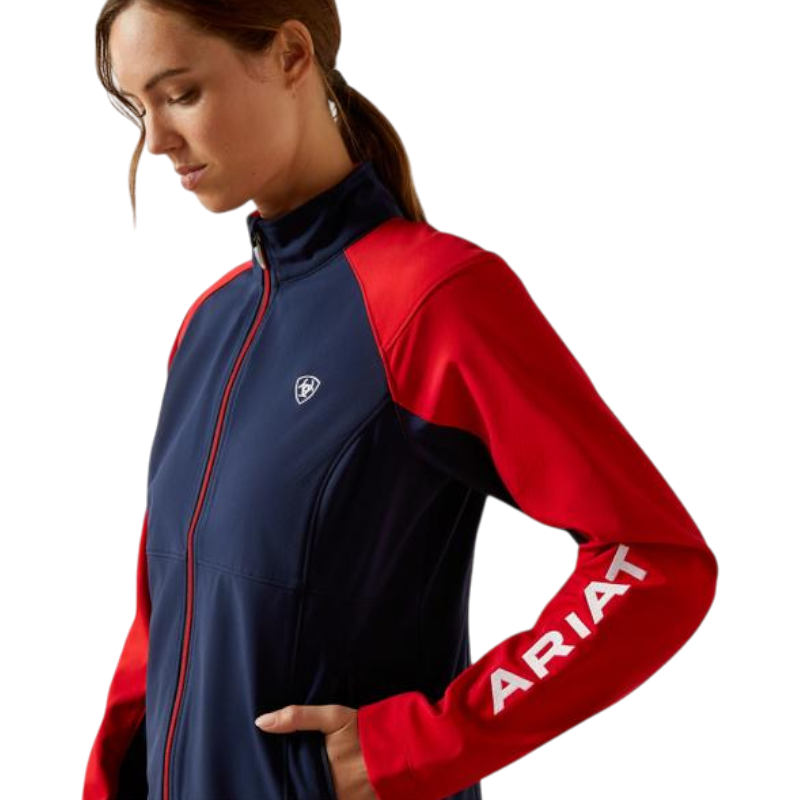 Veste femme Team EQ navyt/ red