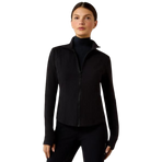 Veste zippée femme SolVeil noir