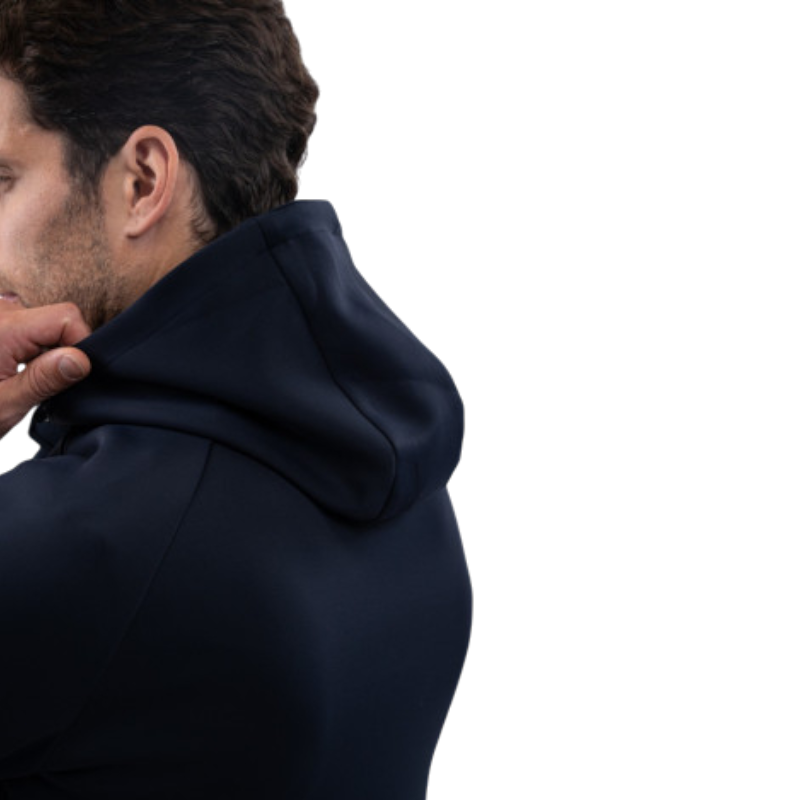 Harcour - Sweat technique zippé homme Aron marine