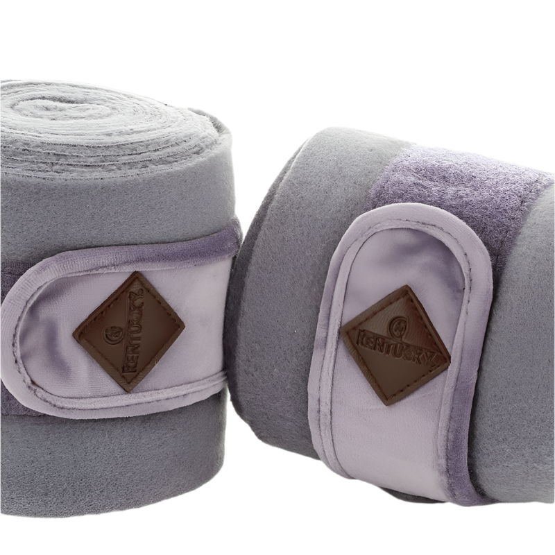 Kentucky Horsewear - Bandes de polo velvet violet (x4) | - Ohlala