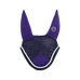 Equithème - Bonnet chasse-mouches Polyfun violet/marine | - Ohlala