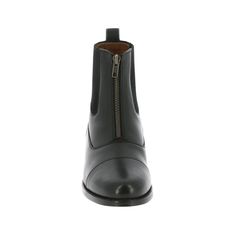 Equithème - Boots Dauville à zip noir | - Ohlala