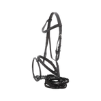 Riding World - Hoofdstel Combinatie neusriem zwart | - Ohlala