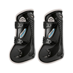 Veredus - Open Carbon Gel Vento Color Edition beenbeschermers Zwart/ Ivoor x2 | - Ohlala
