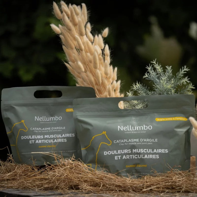 Nellumbo - Cataplasme d'argile douleurs musculaires & articulaires | - Ohlala