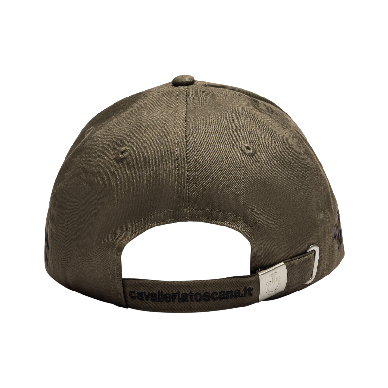 Cavalleria Toscana - Casquette unisexe CT Baseball noisette/ noir