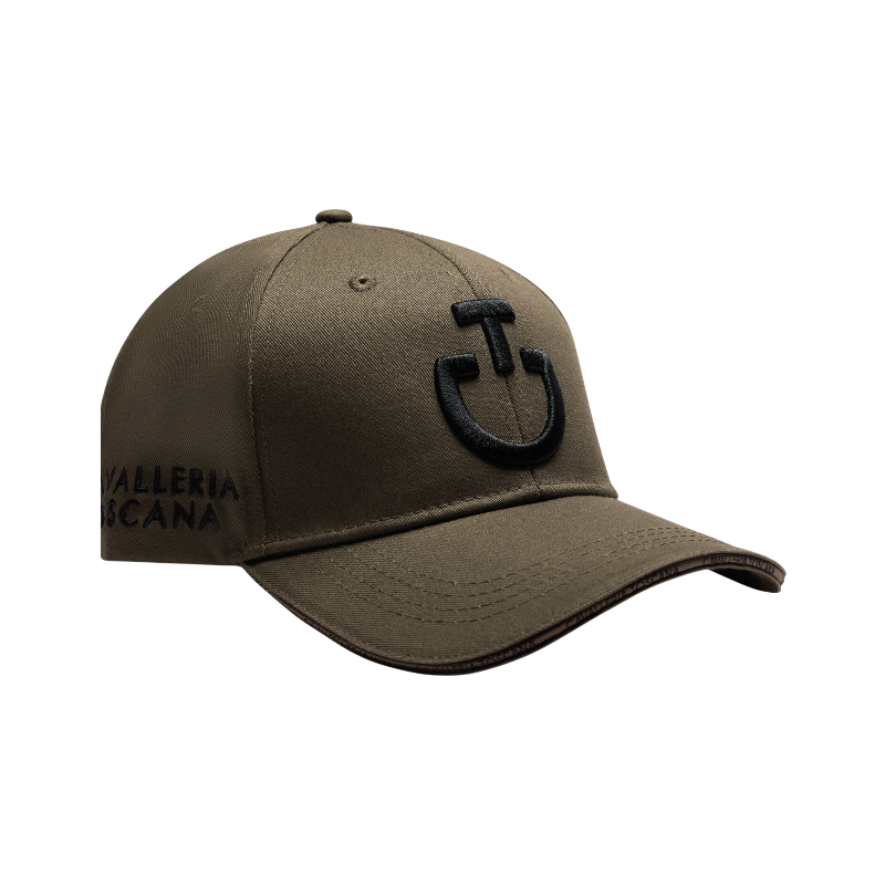 Cavalleria Toscana - Casquette unisexe CT Baseball noisette/ noir