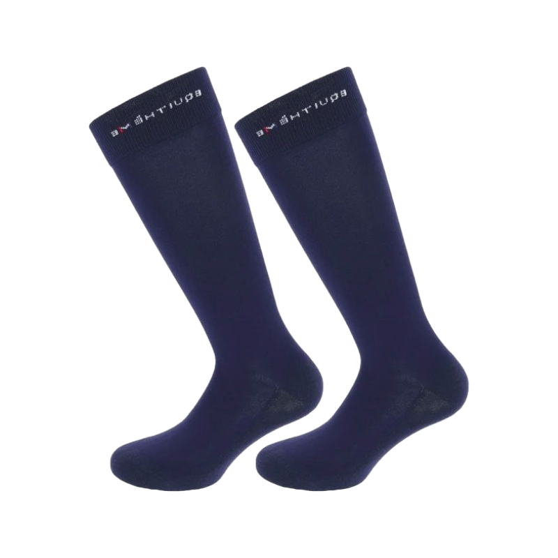 Equithème - Chaussettes Classic marine (x1) | - Ohlala