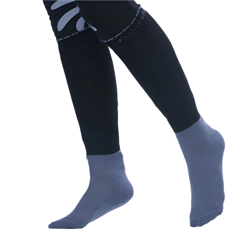 Flags & Cup - Chaussettes d'équitation Seldovia marine/ denim (x1) | - Ohlala