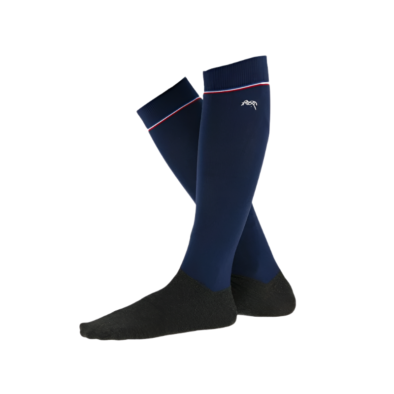 Pénélope - Chaussettes Luxe marine (x2) | - Ohlala