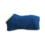 Kentucky Horsewear - Couverture de présentation velvet bleu marine 160g | - Ohlala